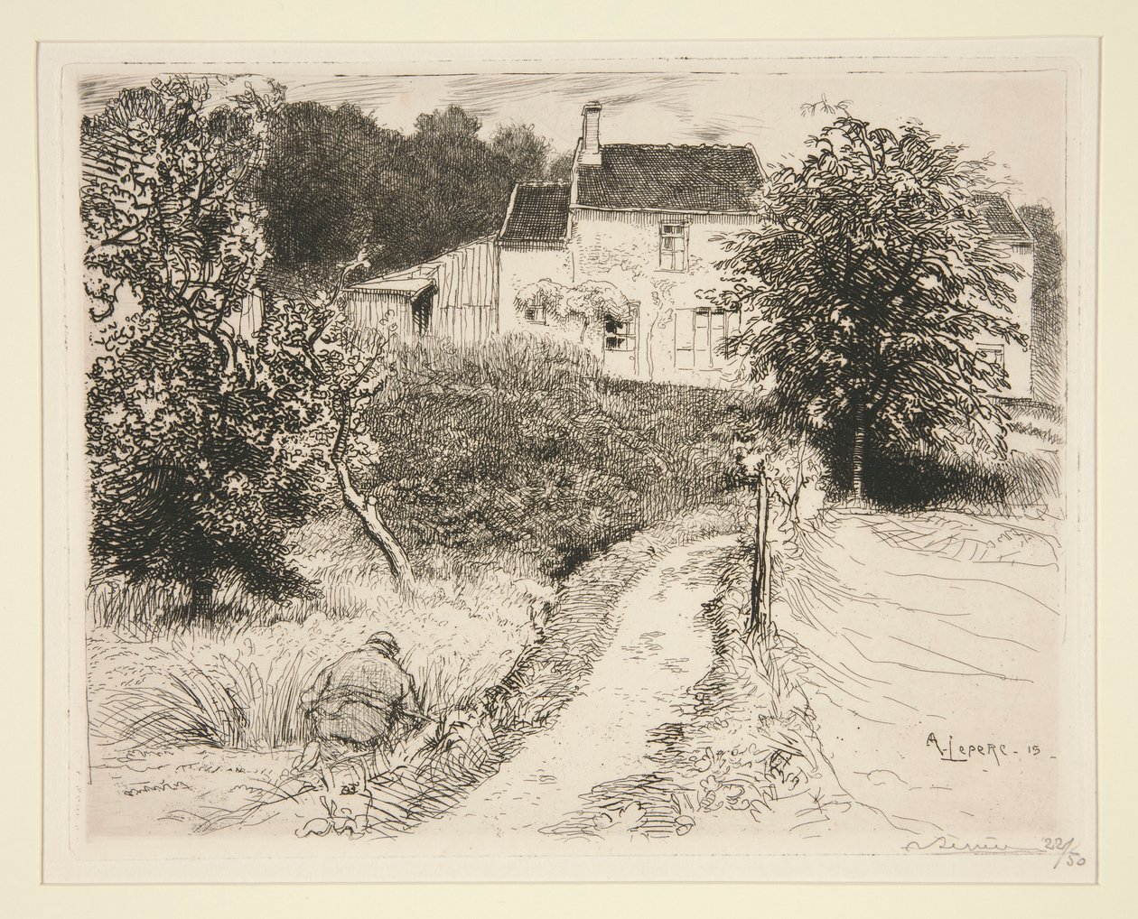 Em Bellot (Seine-et-Marne) (Em Bellot [Seine-et-Marne]) de Auguste Lepere