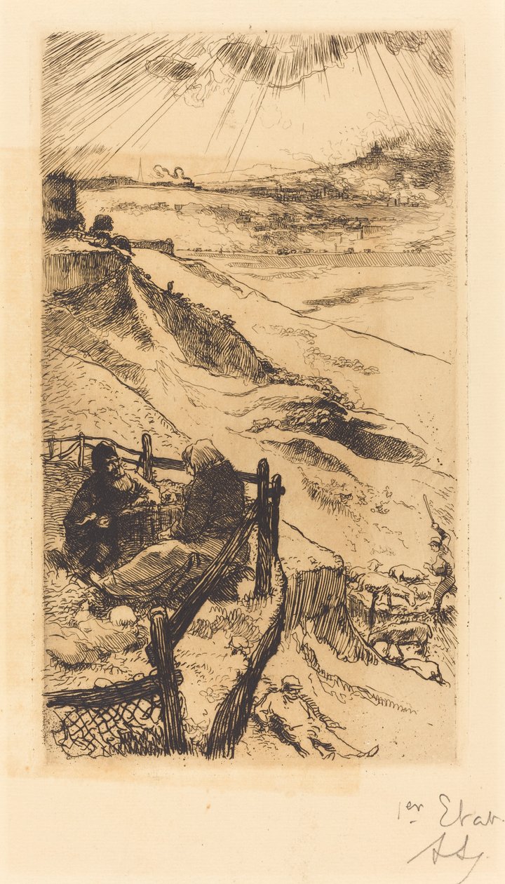 Pedreiras americanas, perto de Paris de Auguste Lepere