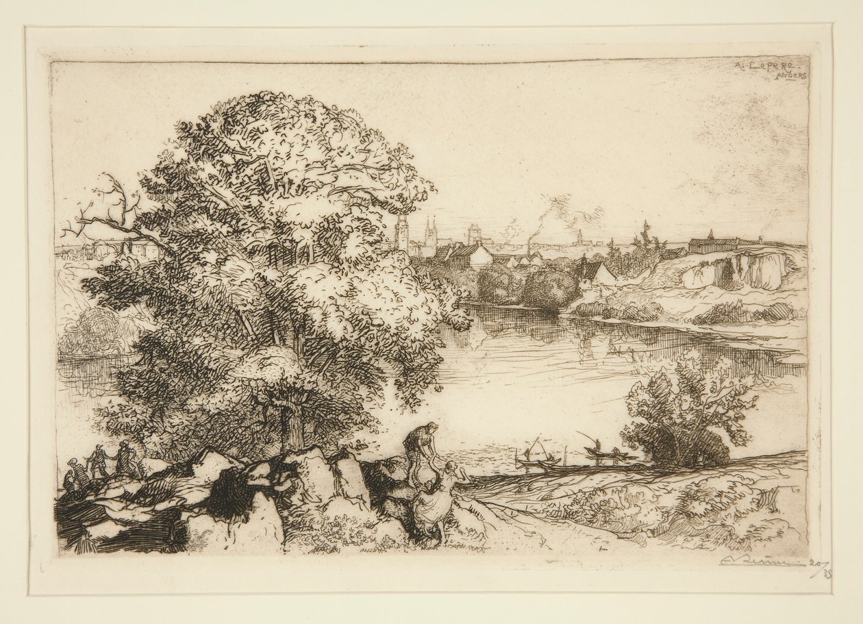 Raiva, o de Auguste Lepere