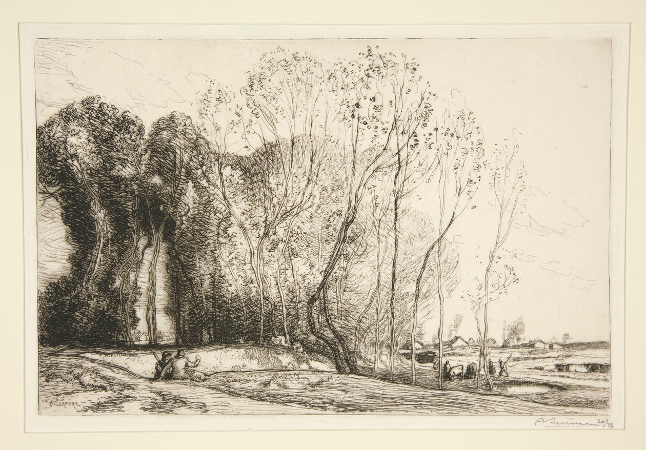 Belle matin?e d de Auguste Lepere