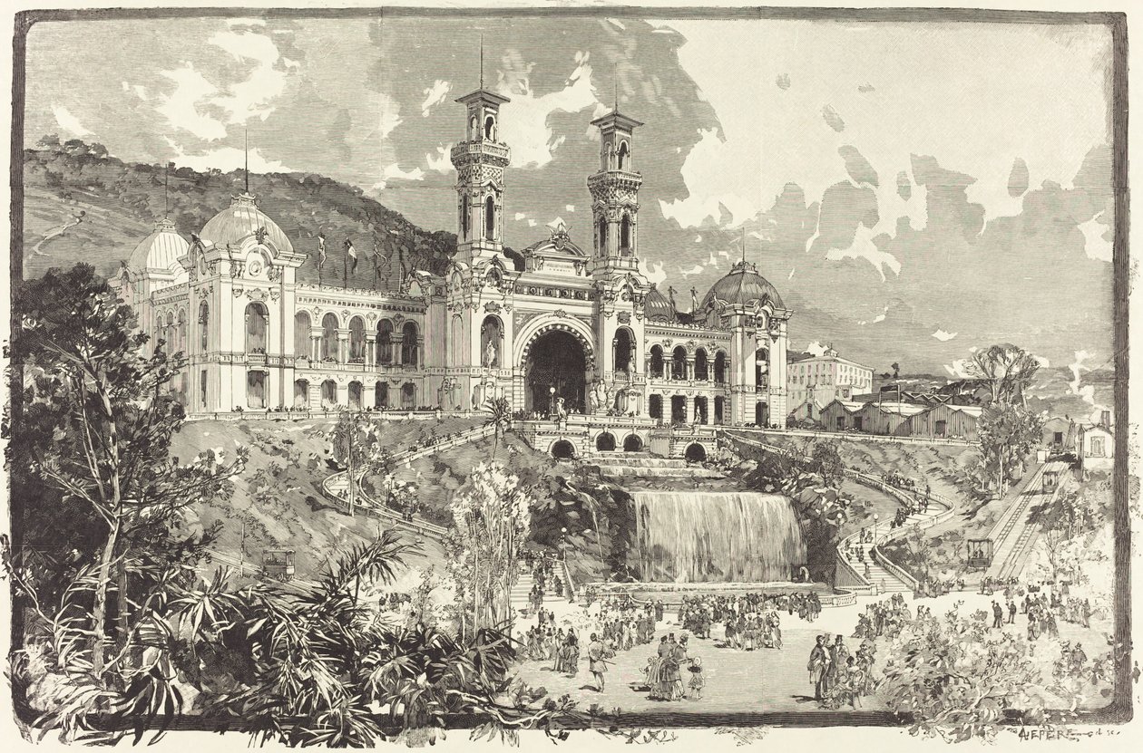 Exposição agradável de Auguste Lepere