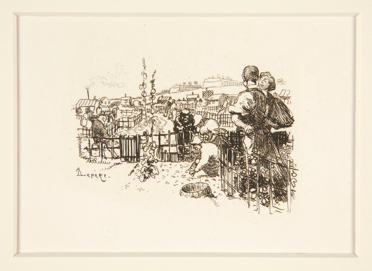 Jardinagem de Auguste Lepere