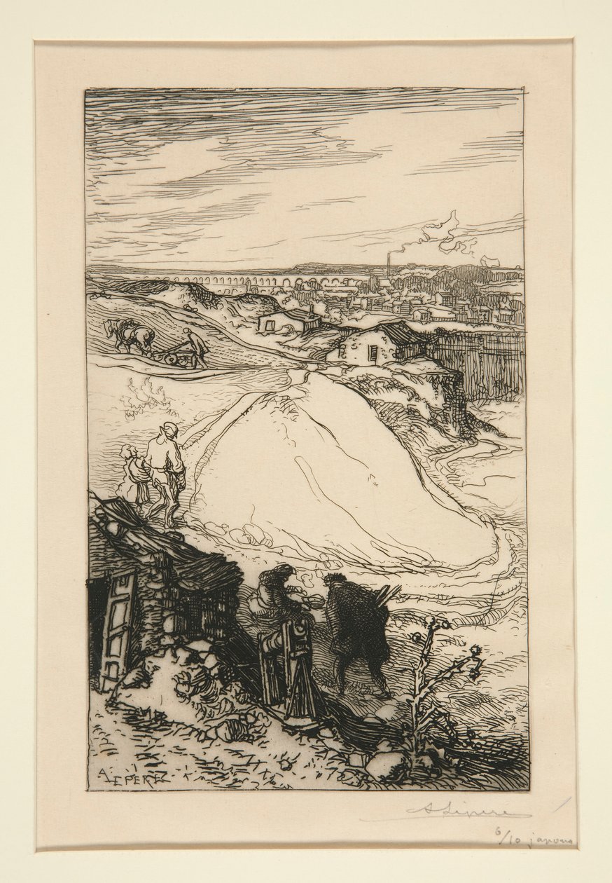 ? Gentilly (Em Gentilly) de Auguste Lepere