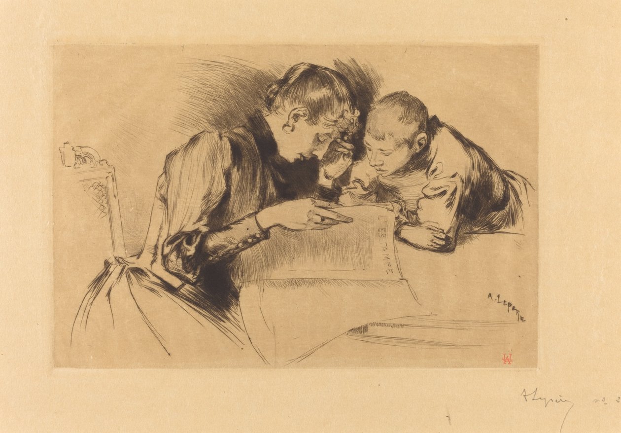 Imagens (Les imagens) de Auguste Lepere