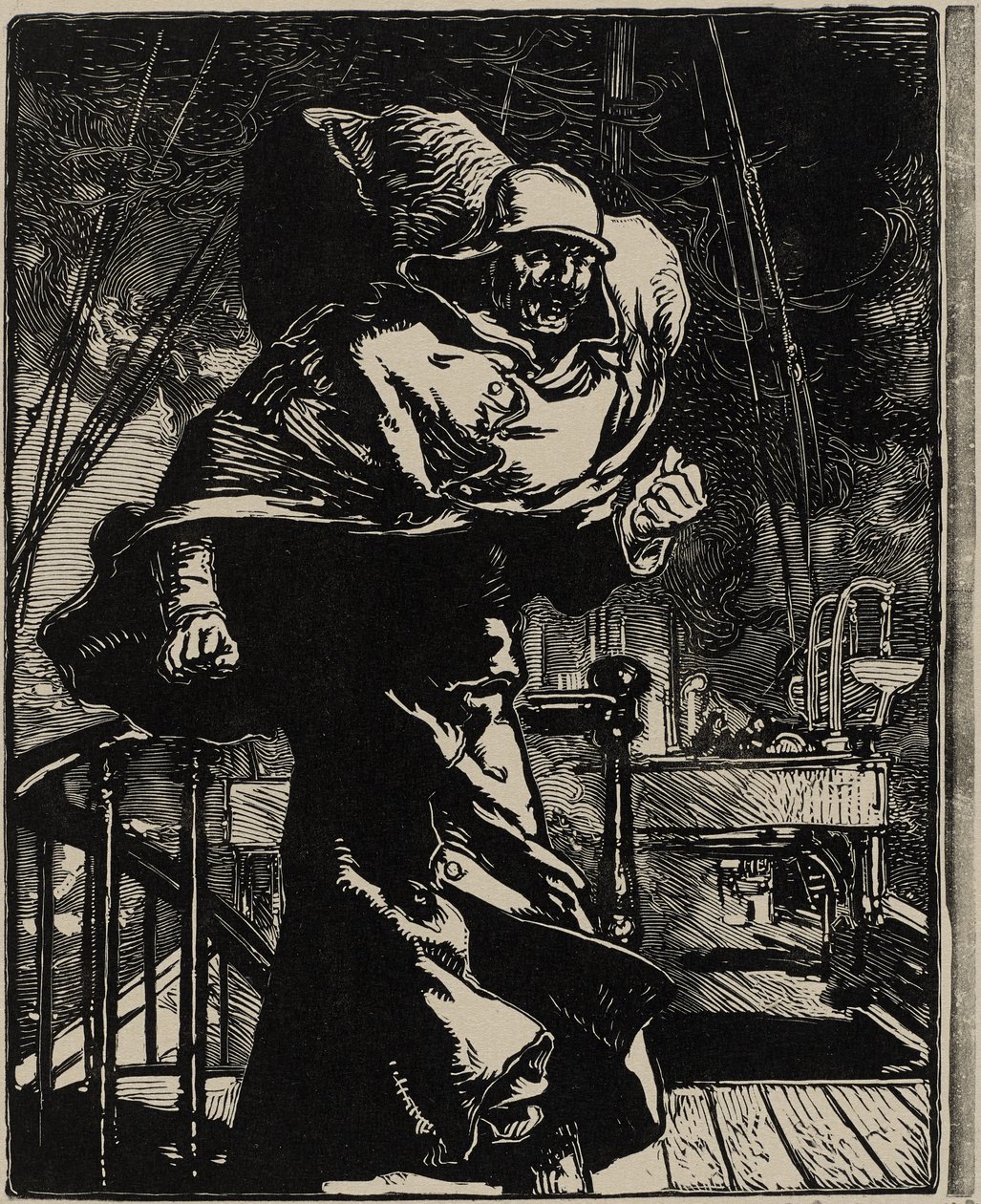 Imperador zangado William de Auguste Lepere
