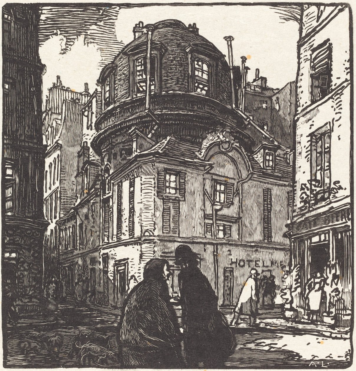 A antiga academia médica de Auguste Lepere