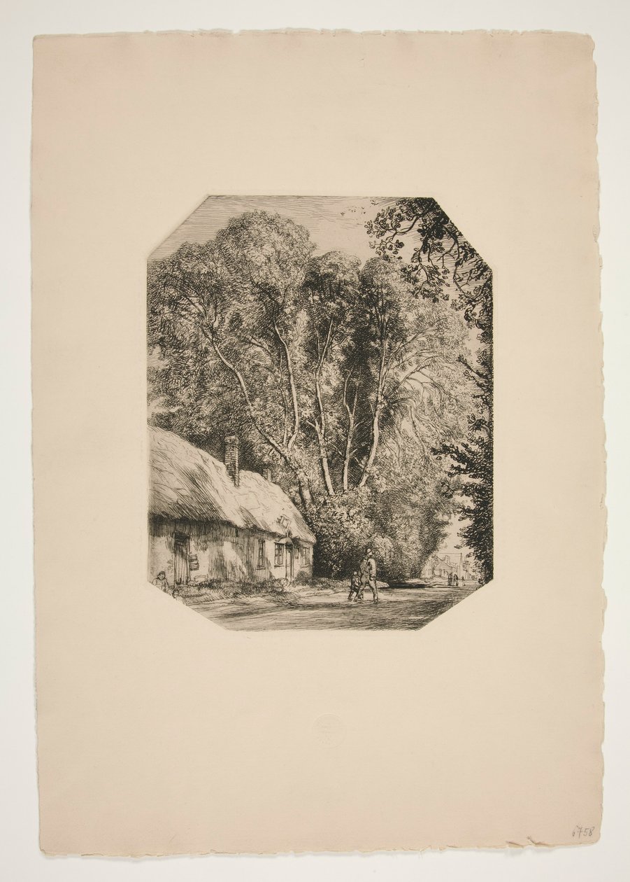 Le Bout Genet (Crevecoeur-le-Grand) de Auguste Lepere