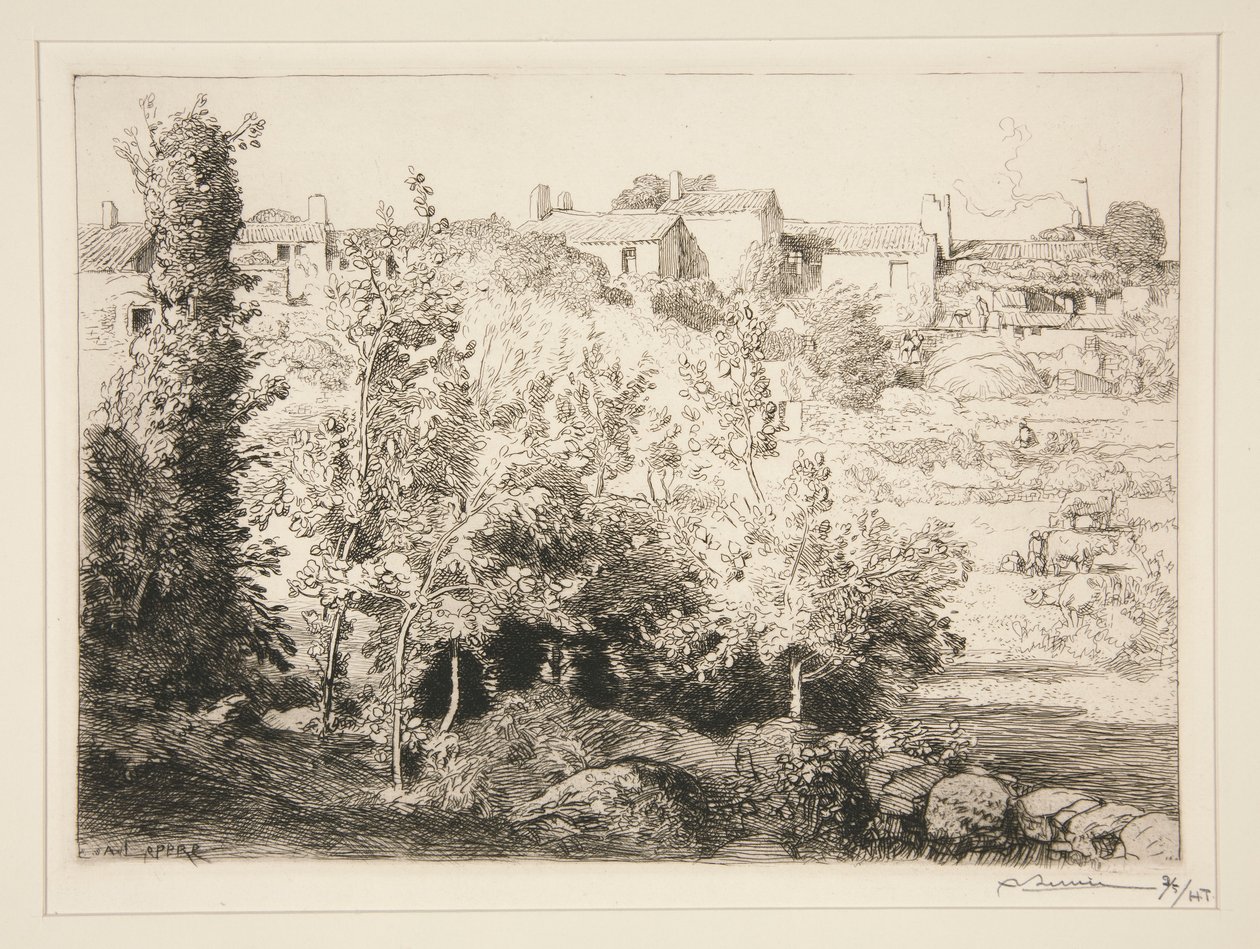 A aldeia de La Meule (Ile d