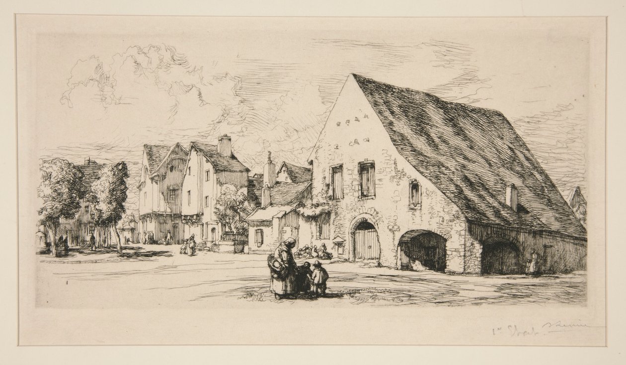 Provins (Seine-et-Marne) de Auguste Lepere
