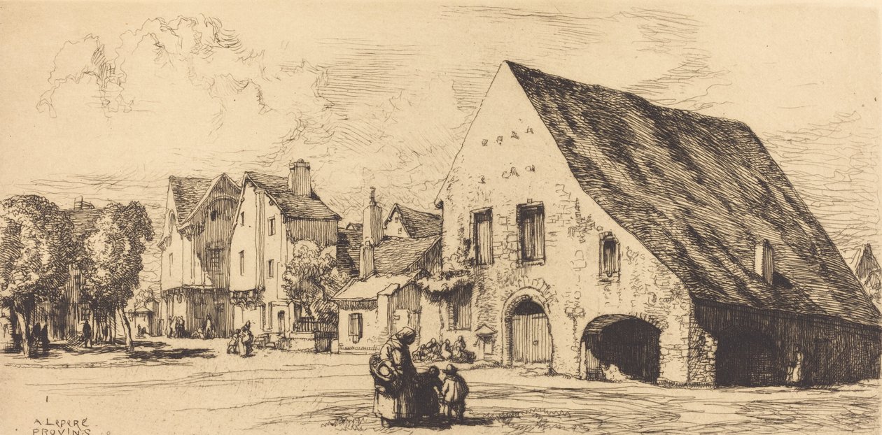 Províncias de Sena e Marne, 1910. de Auguste Lepere