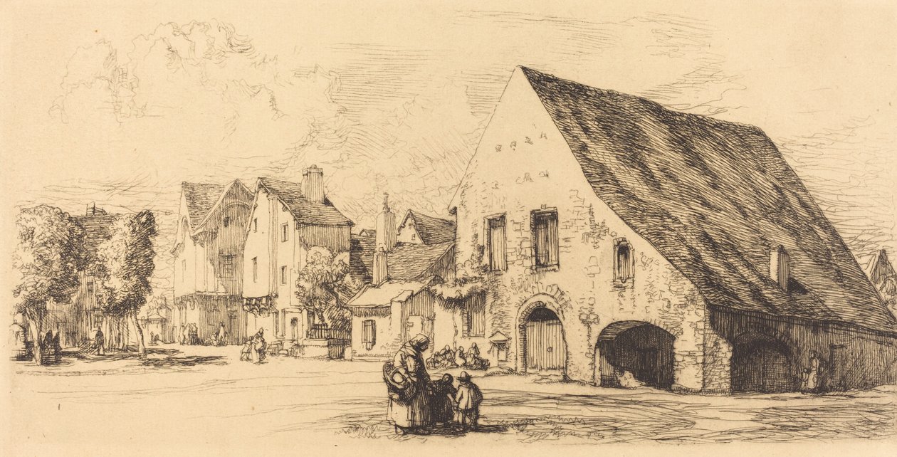 Províncias de Sena e Marne, 1910. de Auguste Lepere
