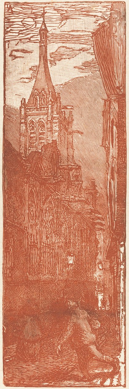Saint-Severin, publicado em 1901. de Auguste Lepere
