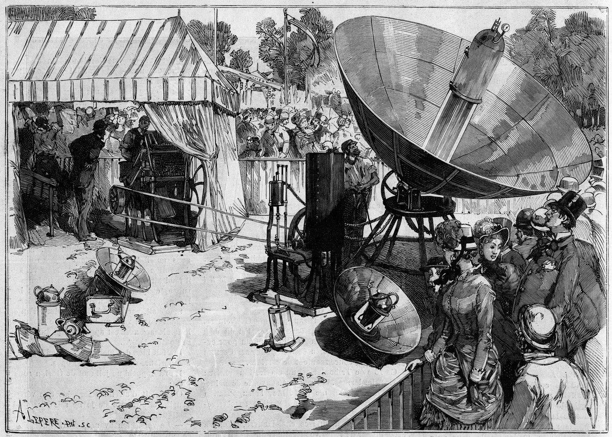 Energia Solar de Auguste Lepere