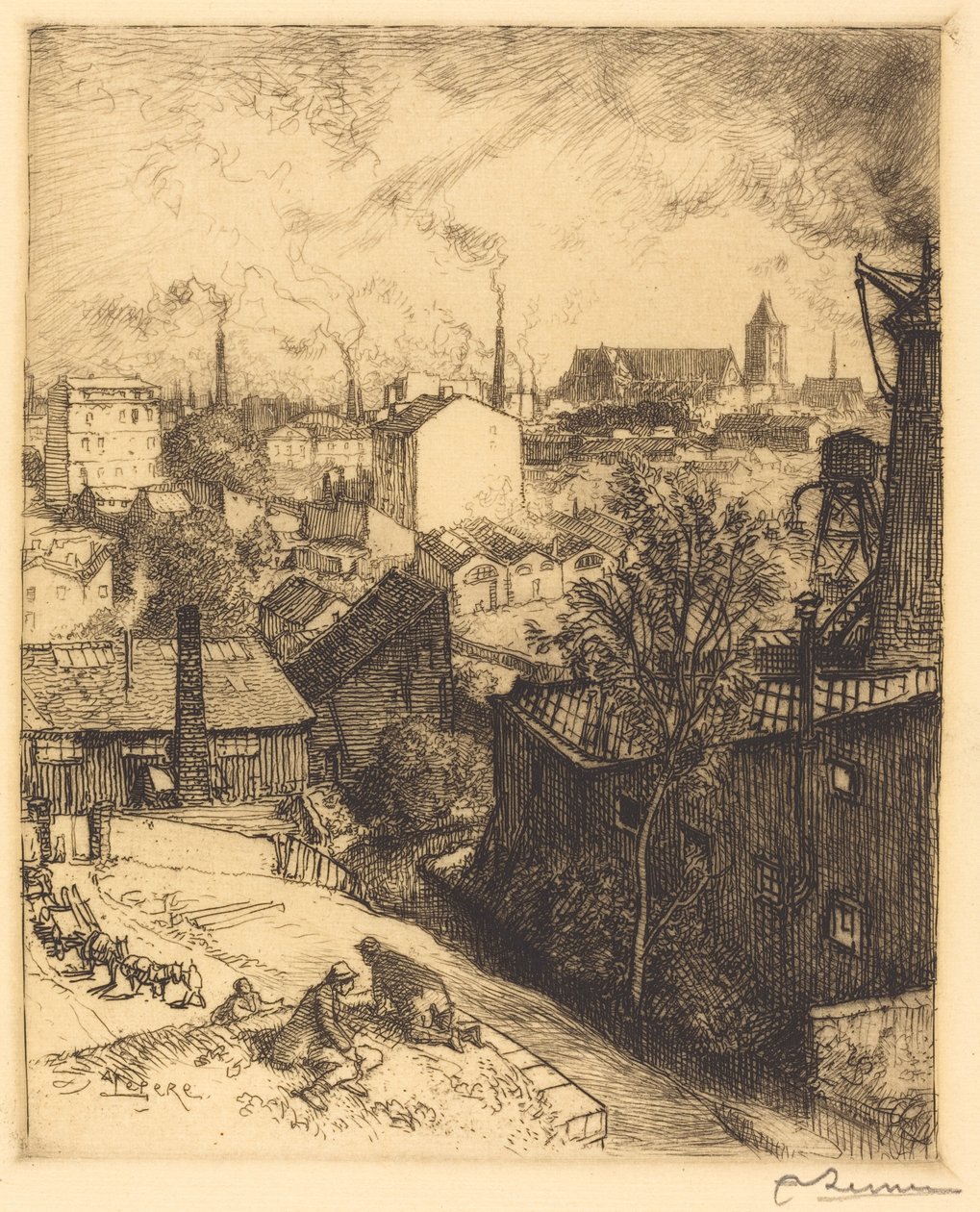 Lembrança de St. Denis de Auguste Lepere