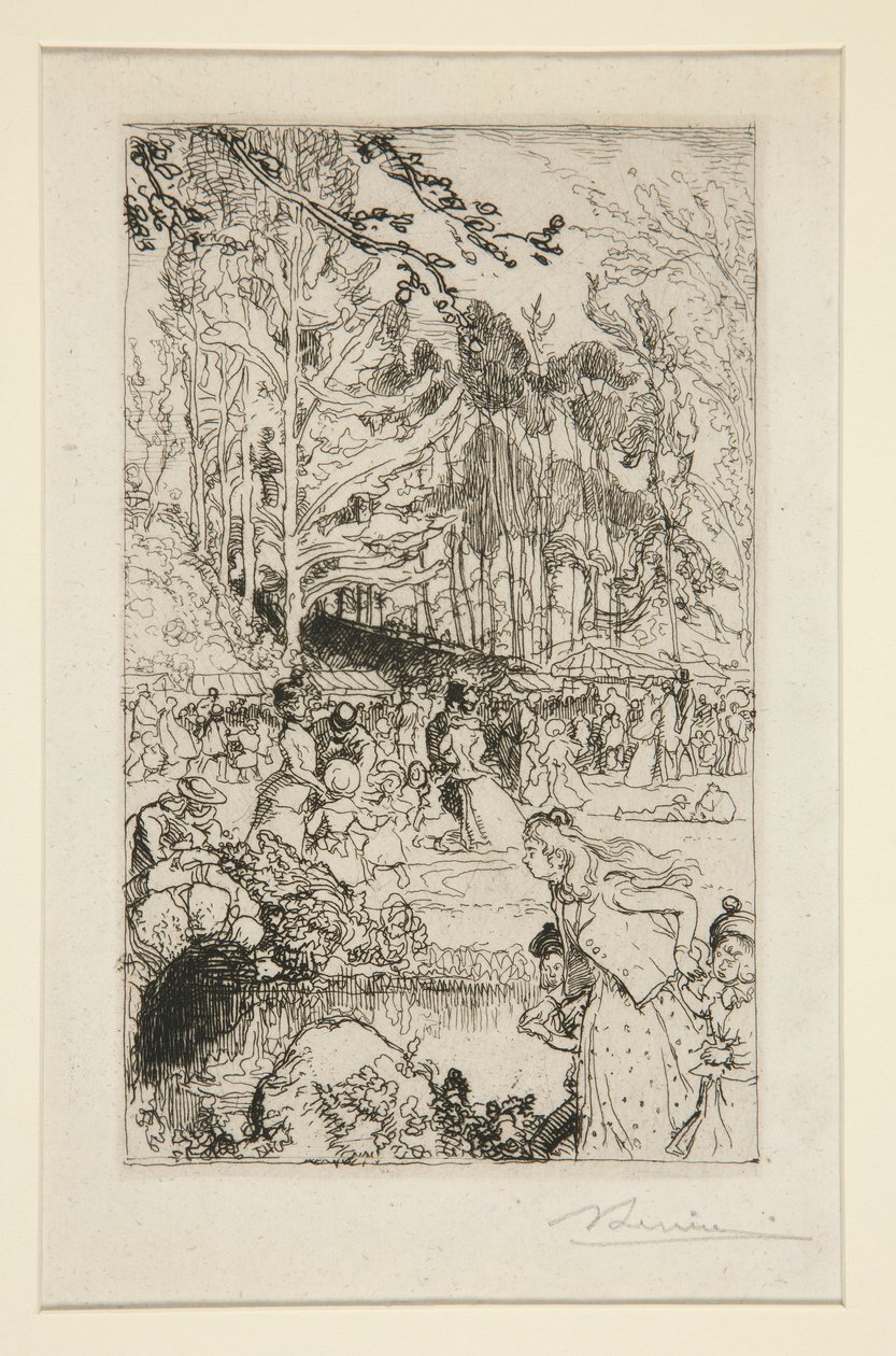 Domingo à tarde em Nantes de Auguste Lepere