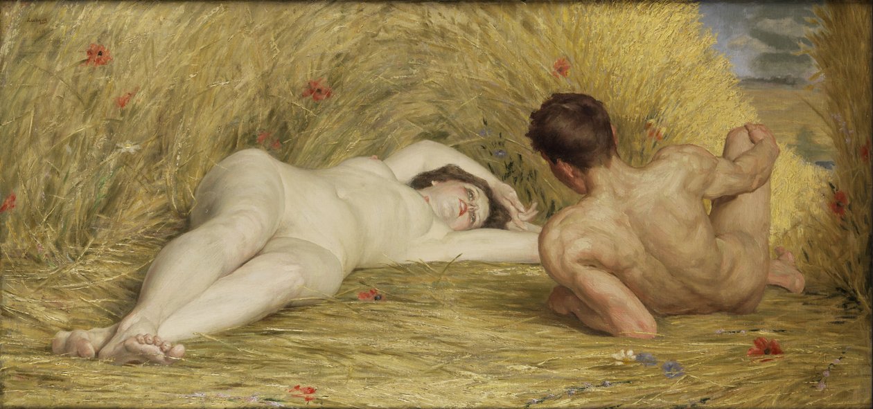 Idílio de verão Idílio de verão, 1918. de Auguste Levêque
