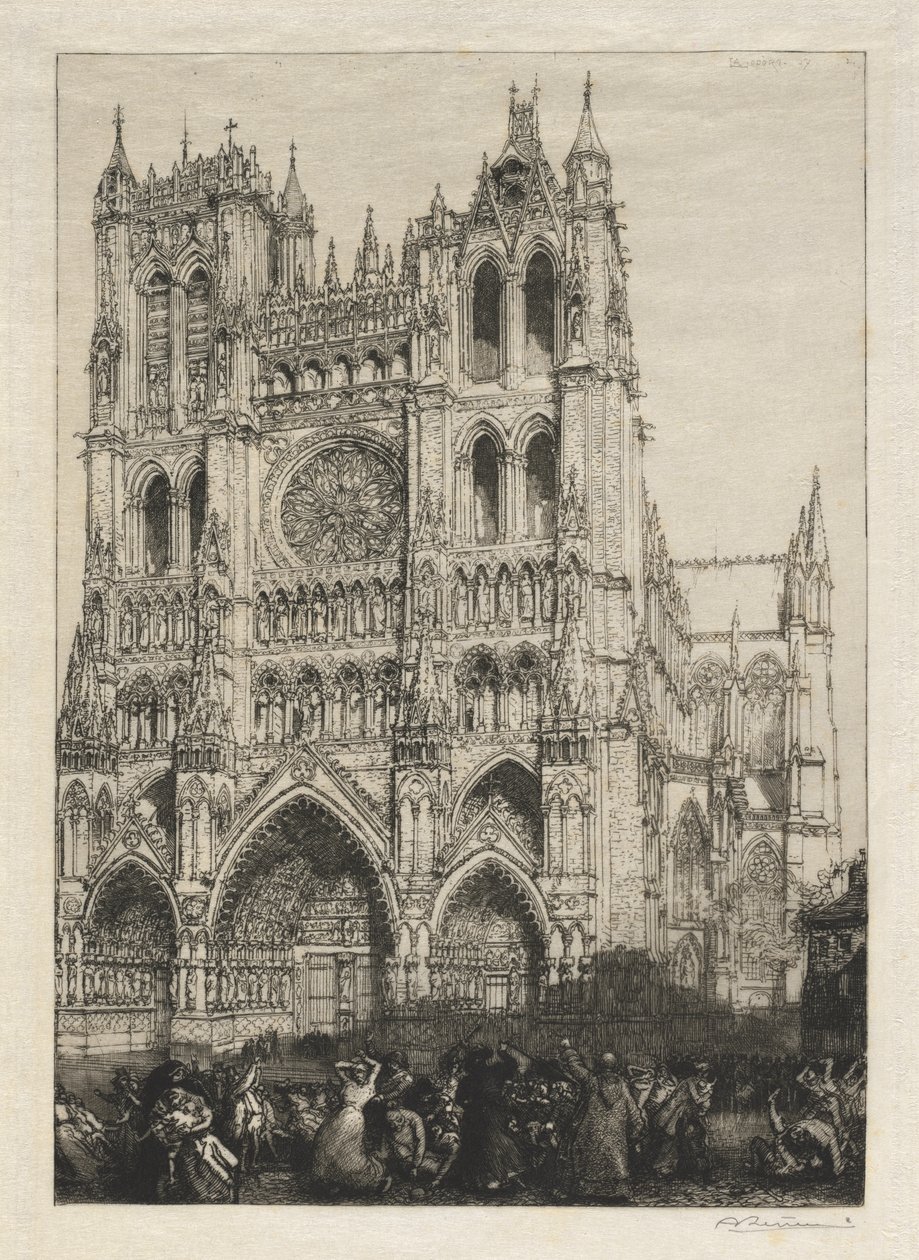 Catedral de Amiens, Dia do Inventário de Auguste Louis Lepère