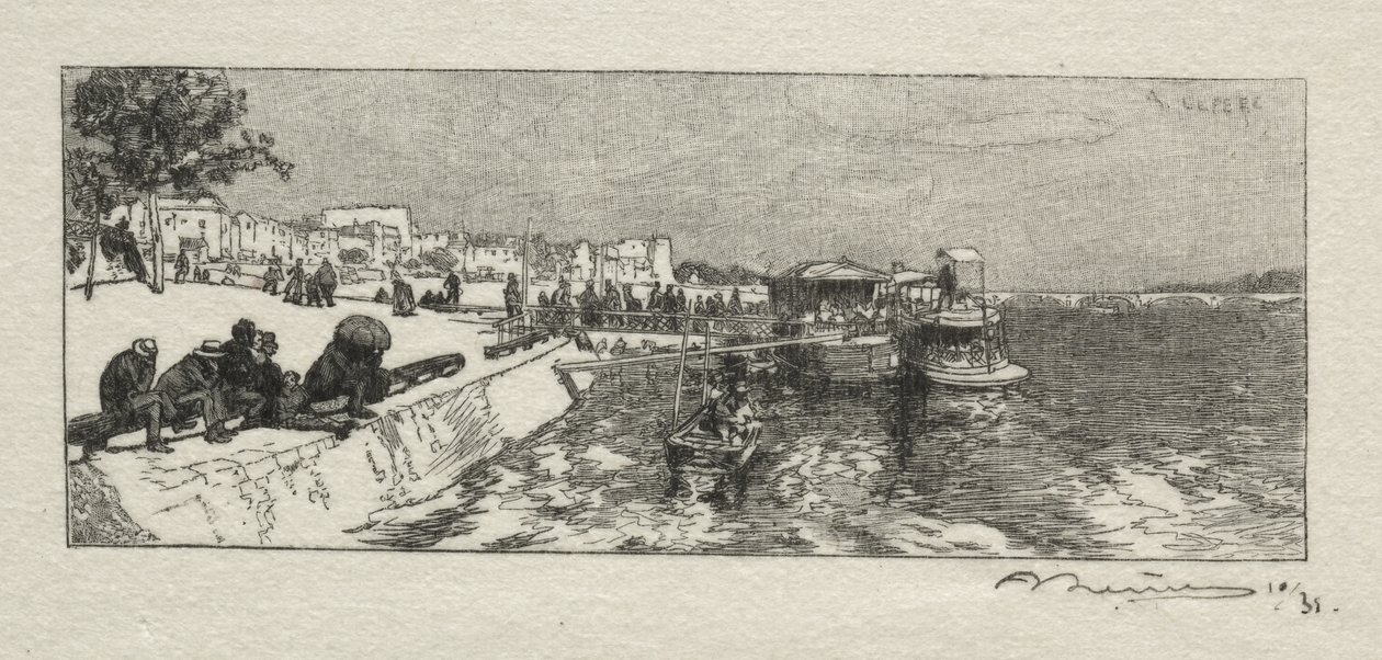 Cais de Bercy de Auguste Louis Lepère