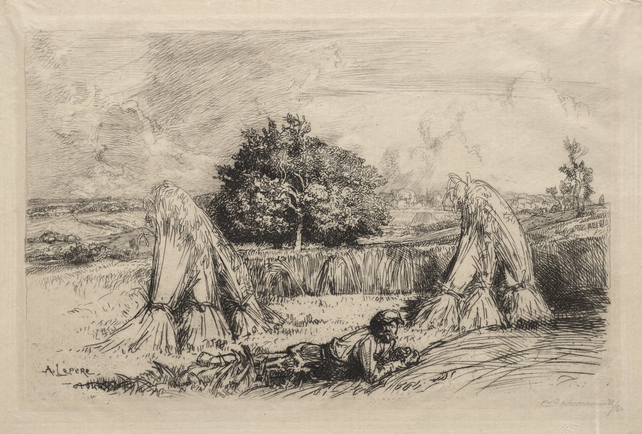 Rye Javelles, Crèvecoeur de Auguste Louis Lepère