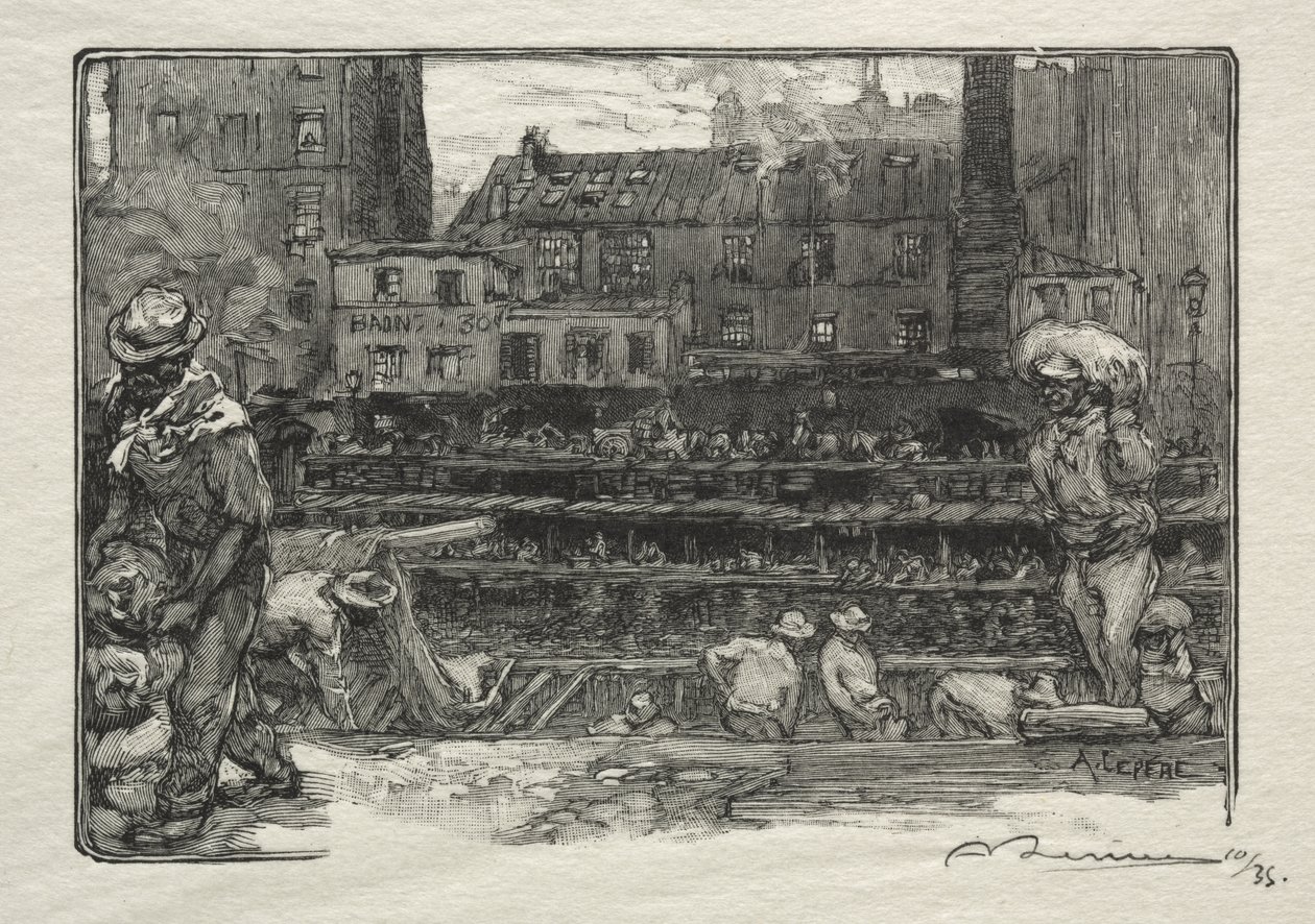 Descarregadores de Gesso de Auguste Louis Lepère