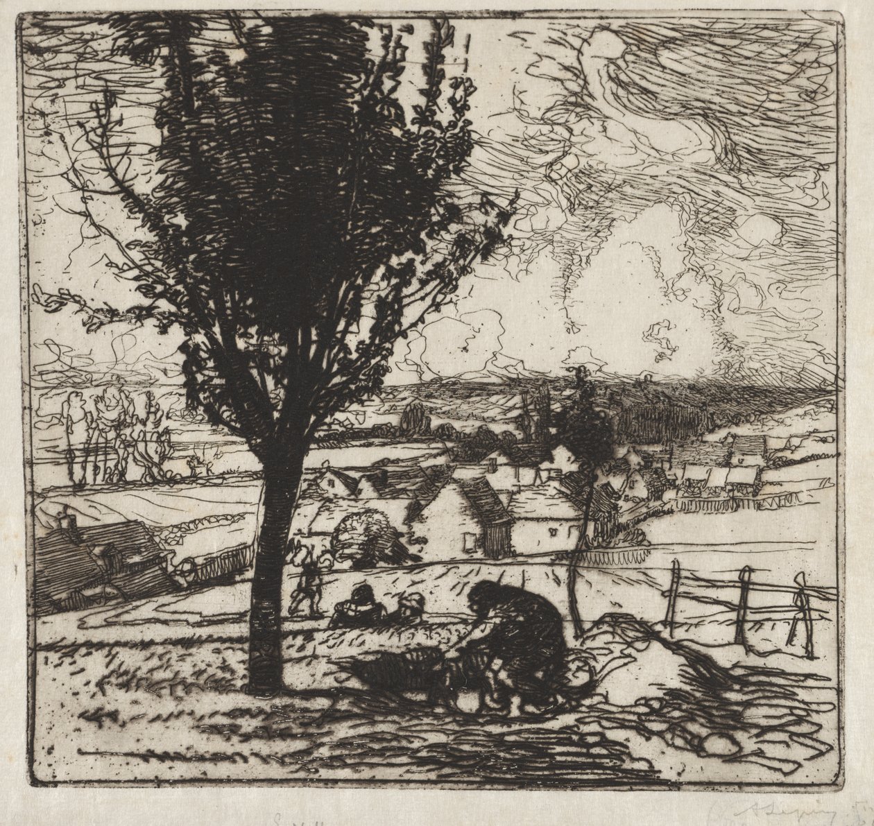 Desejos de Jouy-le-Moutier de Auguste Louis Lepère