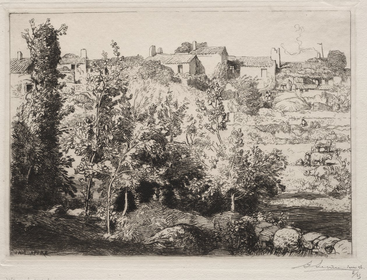 Vila de Meule de Auguste Louis Lepère