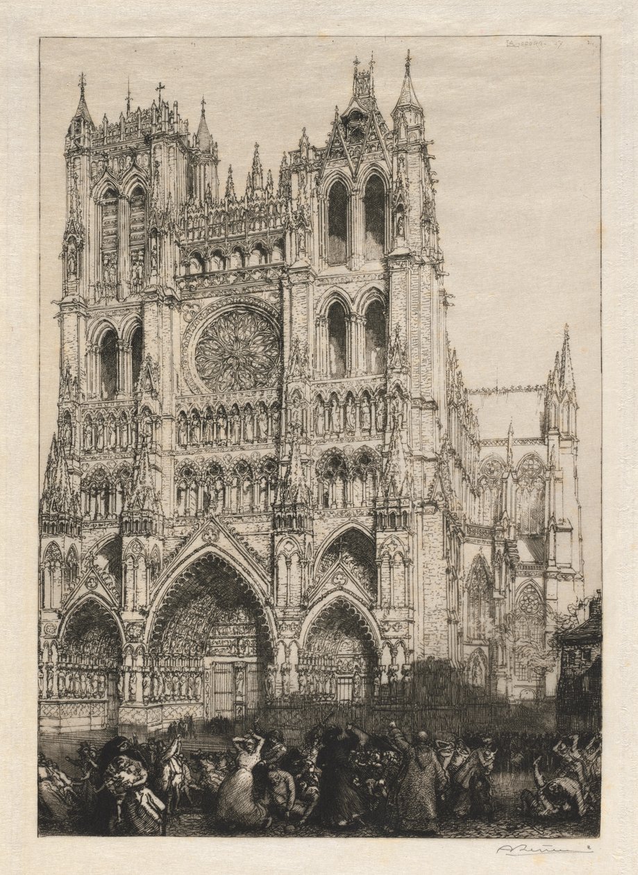 Catedral de Amiens, Dia do Inventário de Auguste Louis Lepère