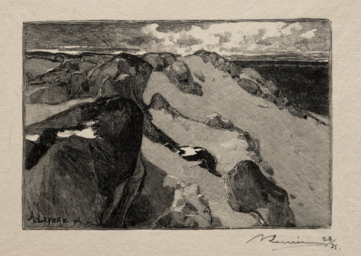 Arbonne, Gros Sablon de Auguste Louis Lepère