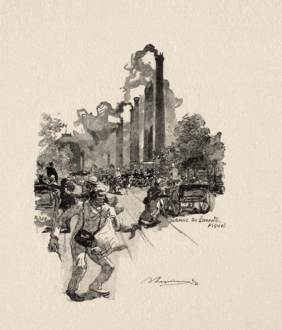 Avenida La Motte-Picquet de Auguste Louis Lepère
