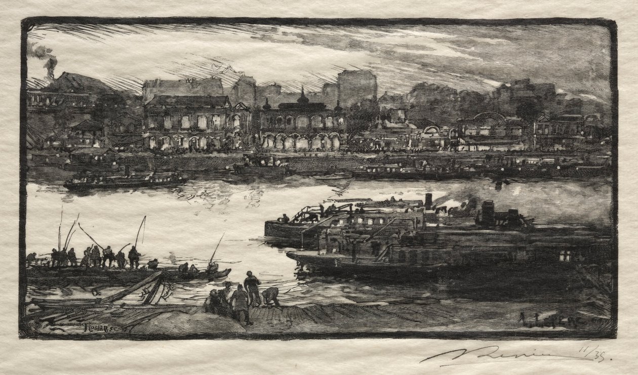 Cafés - Chantantes. de Auguste Louis Lepère