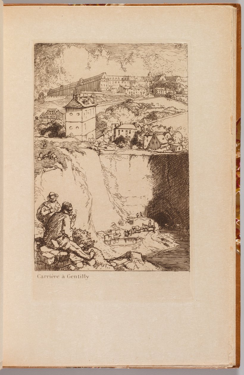Catálogo da Exposição de August Lepère: Carreira em Gentilly de Auguste Louis Lepère