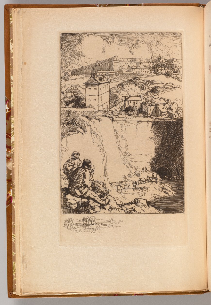 Catálogo da Exposição August Lepère: Frontispício de Auguste Louis Lepère