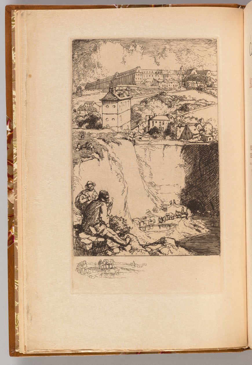 Catálogo da Exposição August Lepère: Frontispiece, 1908. de Auguste Louis Lepère