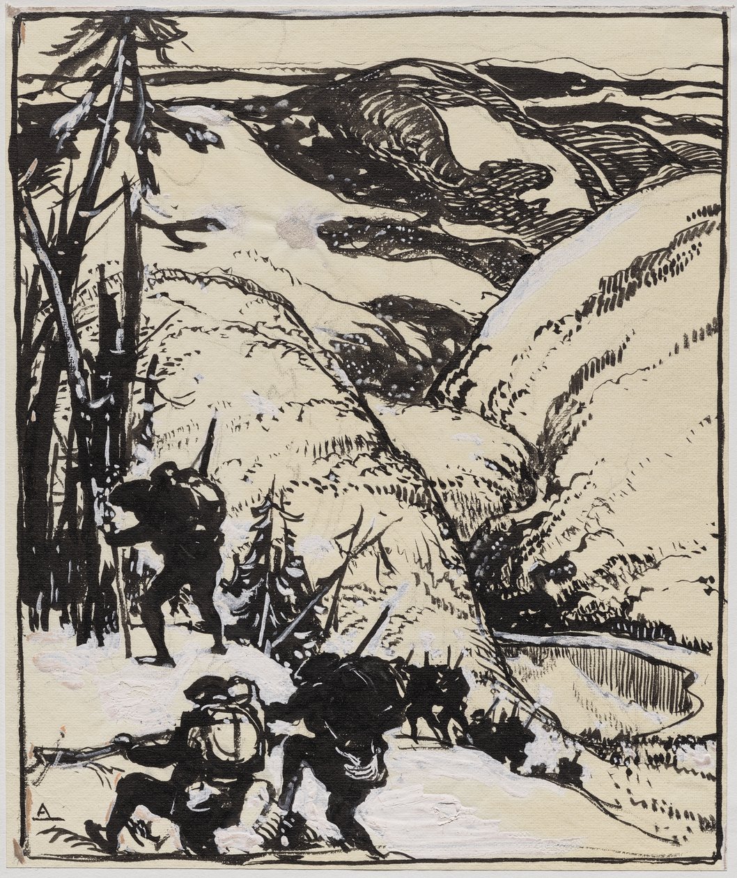 Nos Vosgos de Auguste Louis Lepère