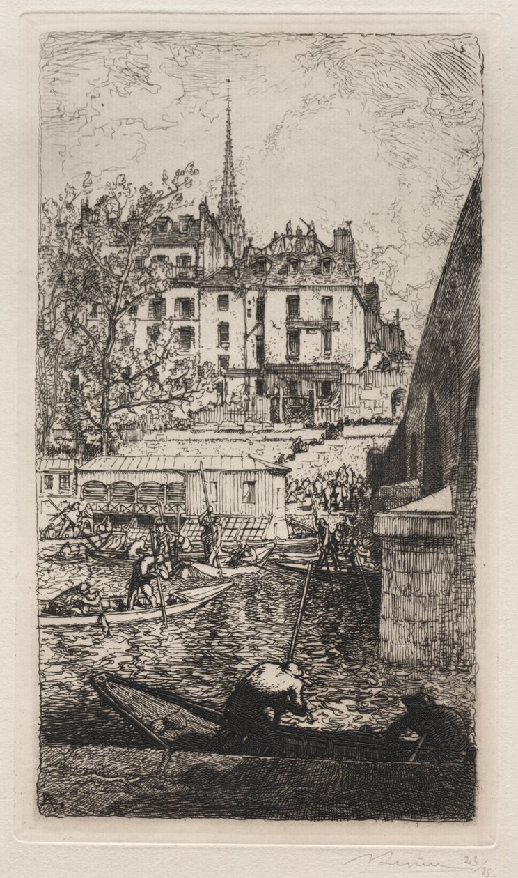 Demolição da Casa de Sabra de Auguste Louis Lepère