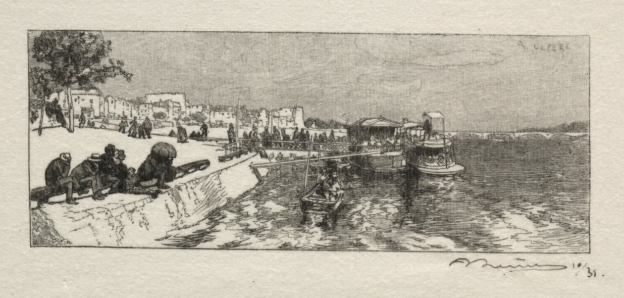 Cais de Bercy de Auguste Louis Lepère