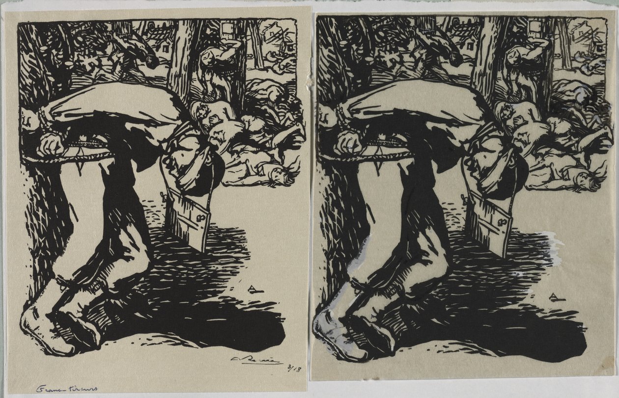 Snipers de Auguste Louis Lepère