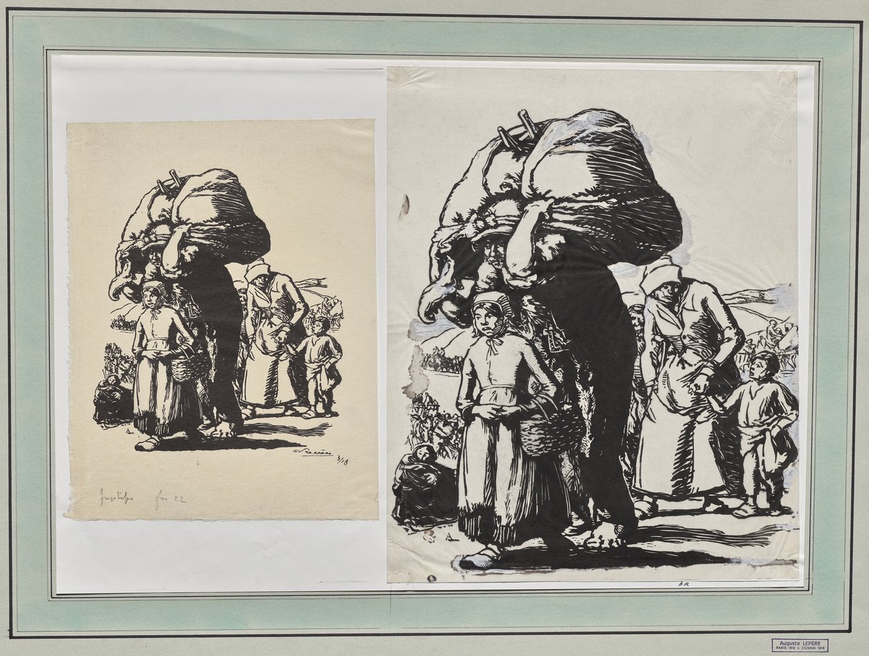 Fugitivos de Auguste Louis Lepère