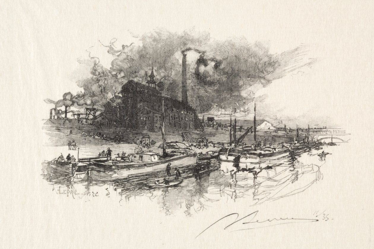 Bleach. de Auguste Louis Lepère