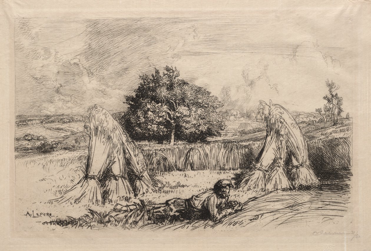 Rye Javelles, Crèvecoeur de Auguste Louis Lepère