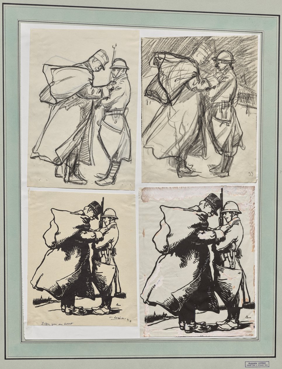 Joffre, pai do soldado de Auguste Louis Lepère