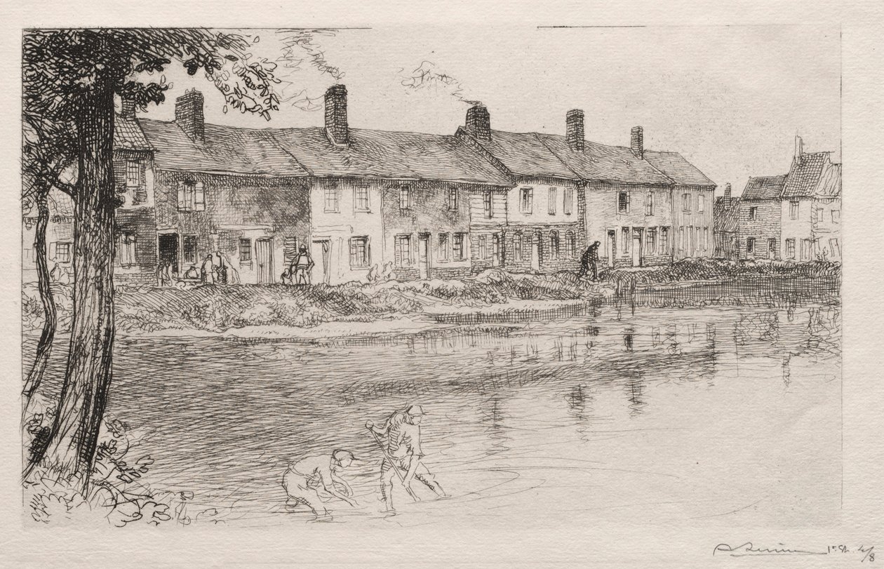Égua da Pradaria, Crèvecoeur, 1913. de Auguste Louis Lepère