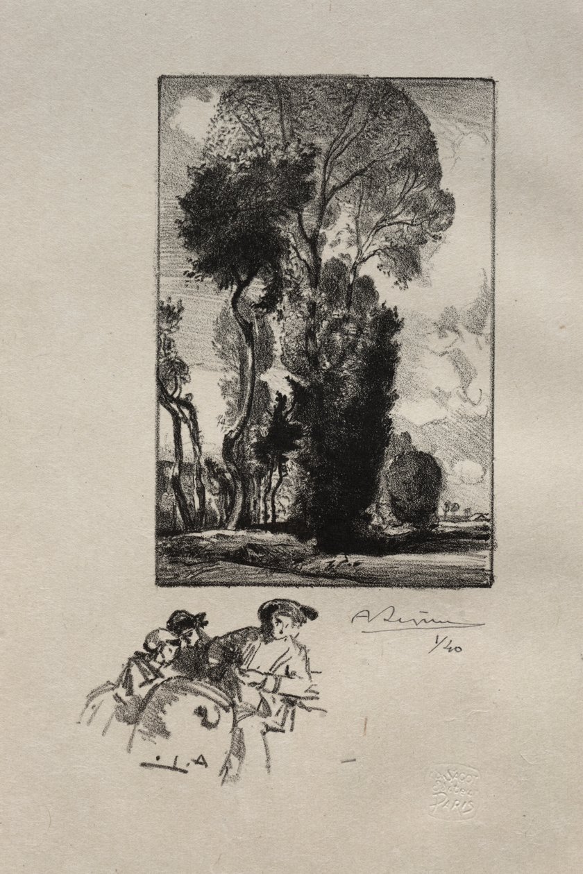 O Bocage de Auguste Louis Lepère
