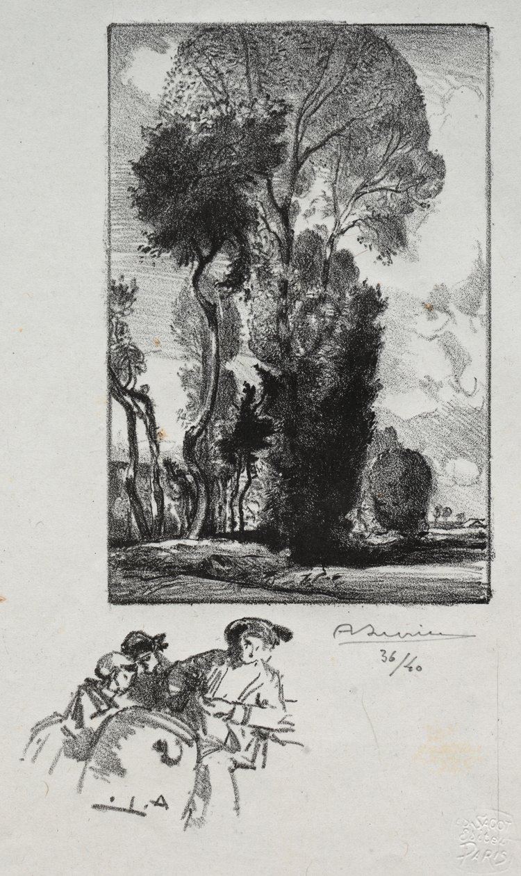 O Bocage de Auguste Louis Lepère