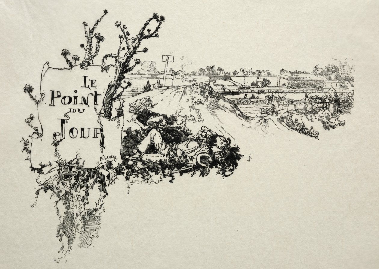 Ponto diário de Auguste Louis Lepère