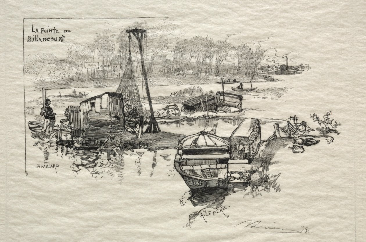 Billancourt Point. de Auguste Louis Lepère