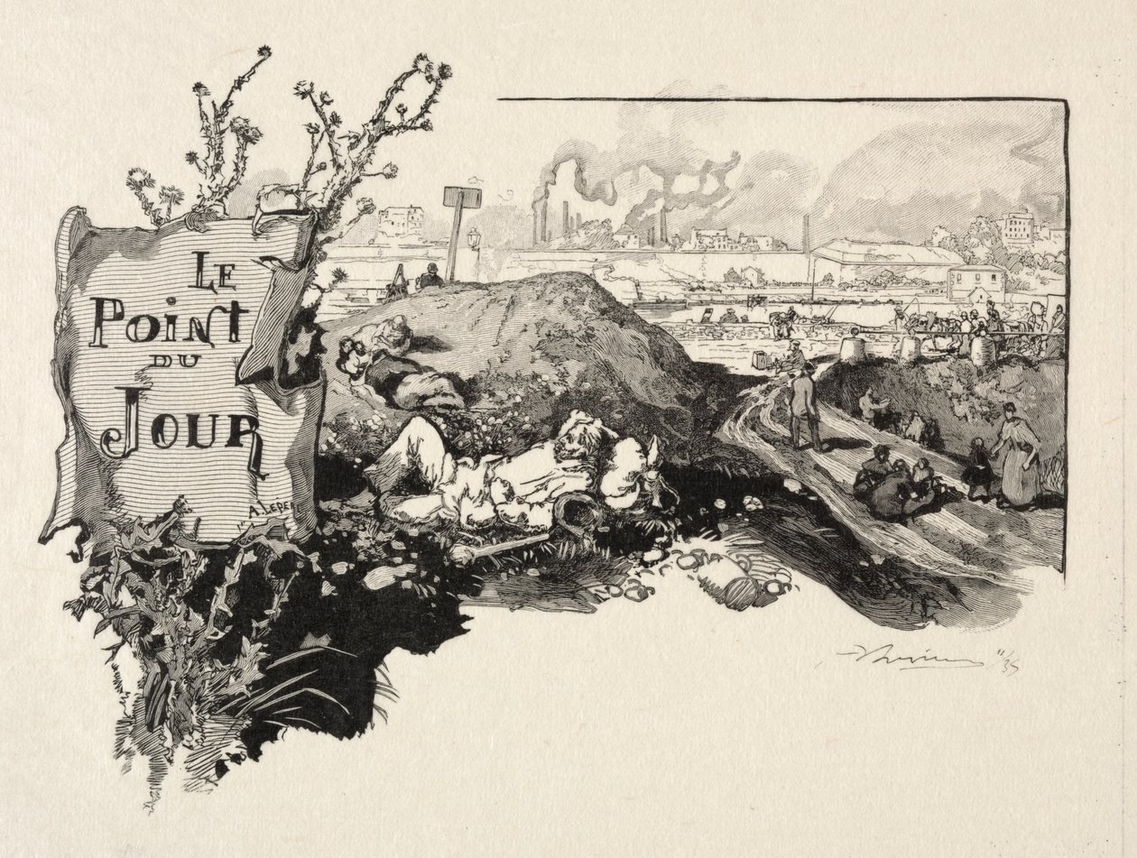 Ponto diário de Auguste Louis Lepère