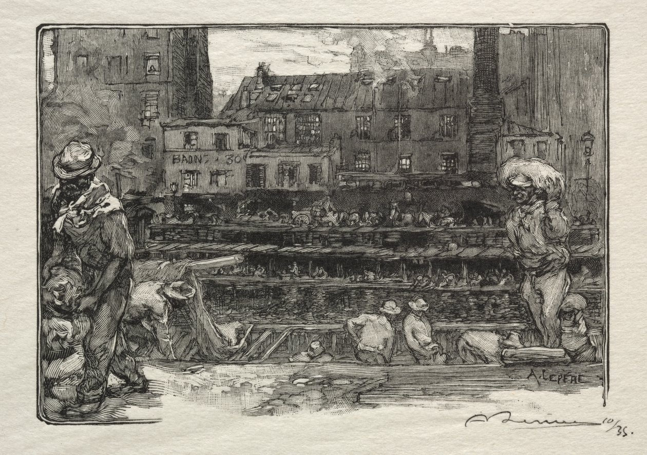 Descarregadores de Gesso de Auguste Louis Lepère