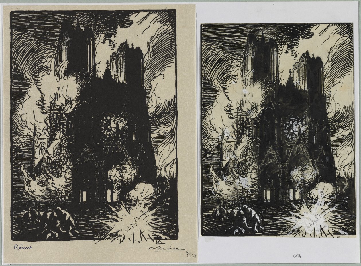 Reims de Auguste Louis Lepère