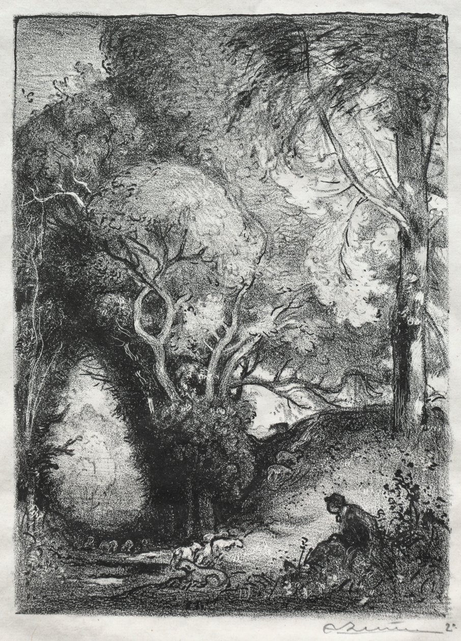 A ravina em junho de Auguste Louis Lepère